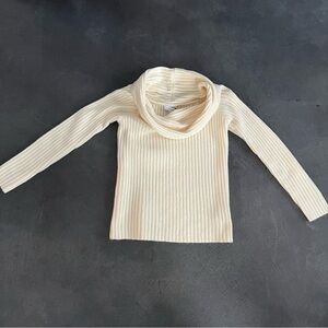 Yellow Cream Lucy Paris Cowl Neck Sweater